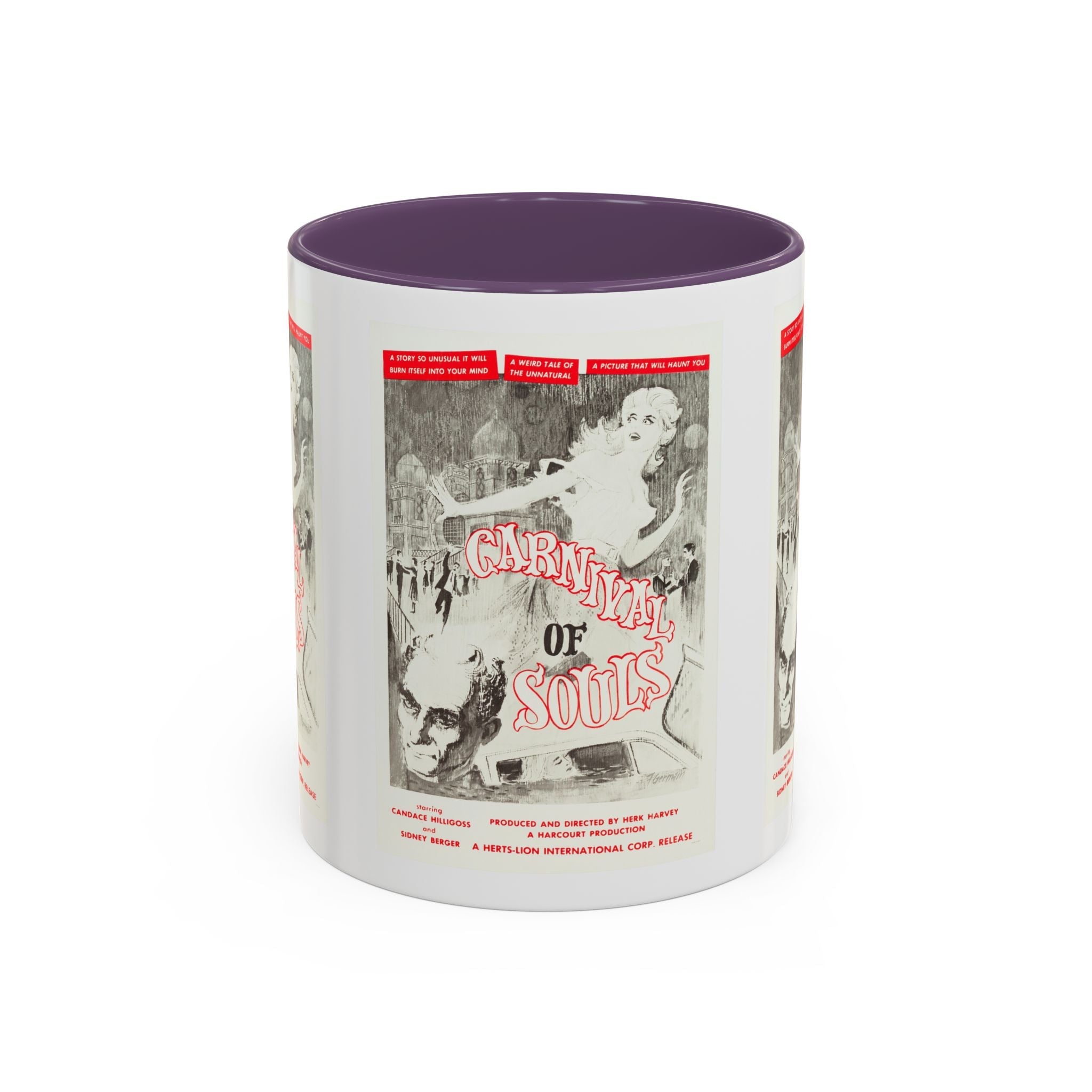 Cult Classic Movie Poster Art Accent Coffee Mug (11, 15oz) - Carnival Of Souls 1962 - POPvault