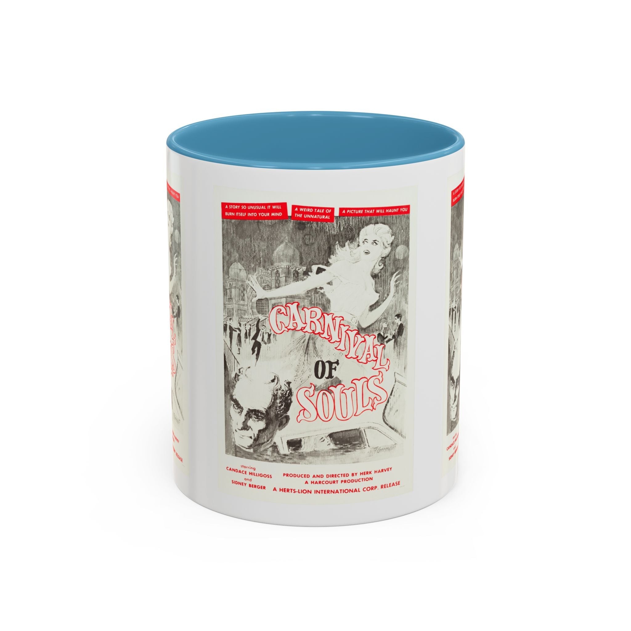 Cult Classic Movie Poster Art Accent Coffee Mug (11, 15oz) - Carnival Of Souls 1962 - POPvault