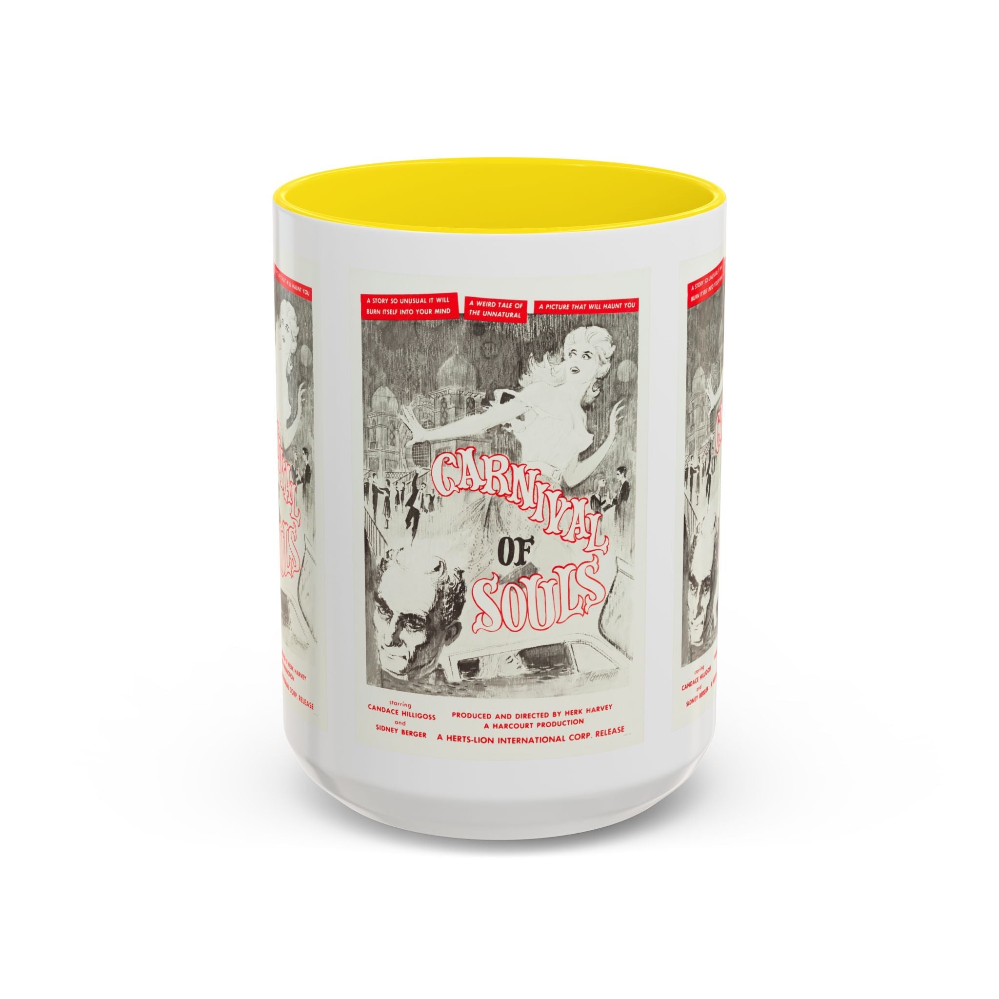 Cult Classic Movie Poster Art Accent Coffee Mug (11, 15oz) - Carnival Of Souls 1962 - POPvault