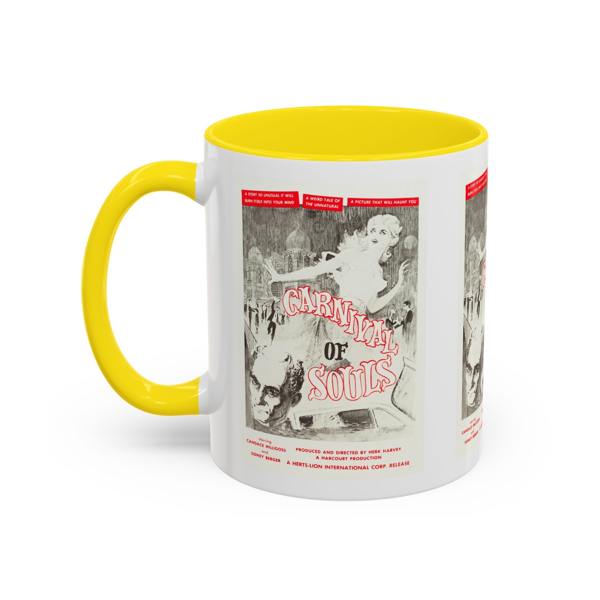 Cult Classic Movie Poster Art Accent Coffee Mug (11, 15oz) - Carnival Of Souls 1962 - POPvault