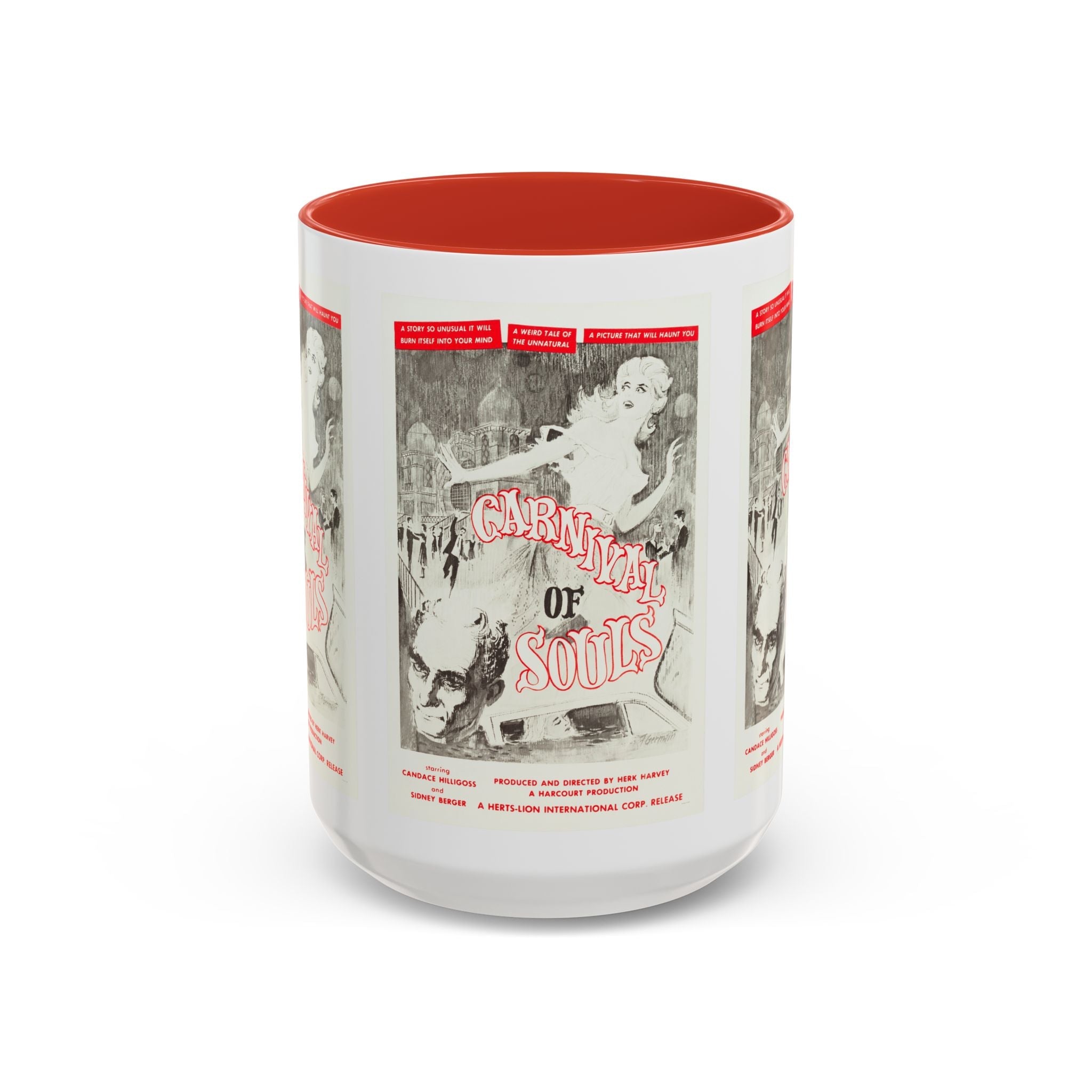 Cult Classic Movie Poster Art Accent Coffee Mug (11, 15oz) - Carnival Of Souls 1962 - POPvault