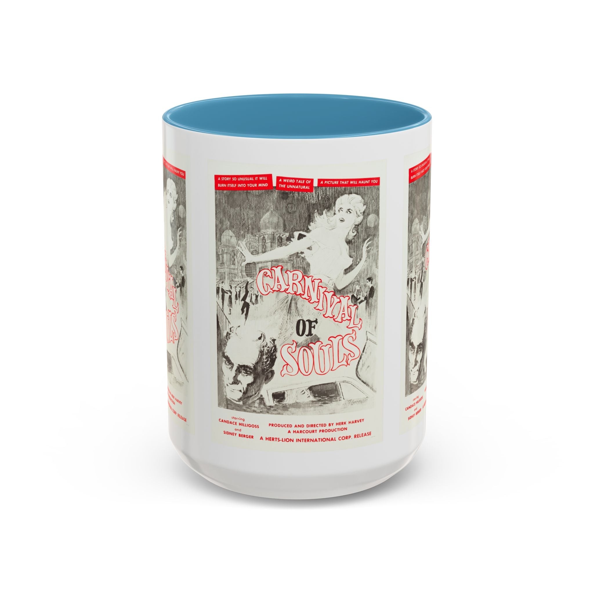 Cult Classic Movie Poster Art Accent Coffee Mug (11, 15oz) - Carnival Of Souls 1962 - POPvault