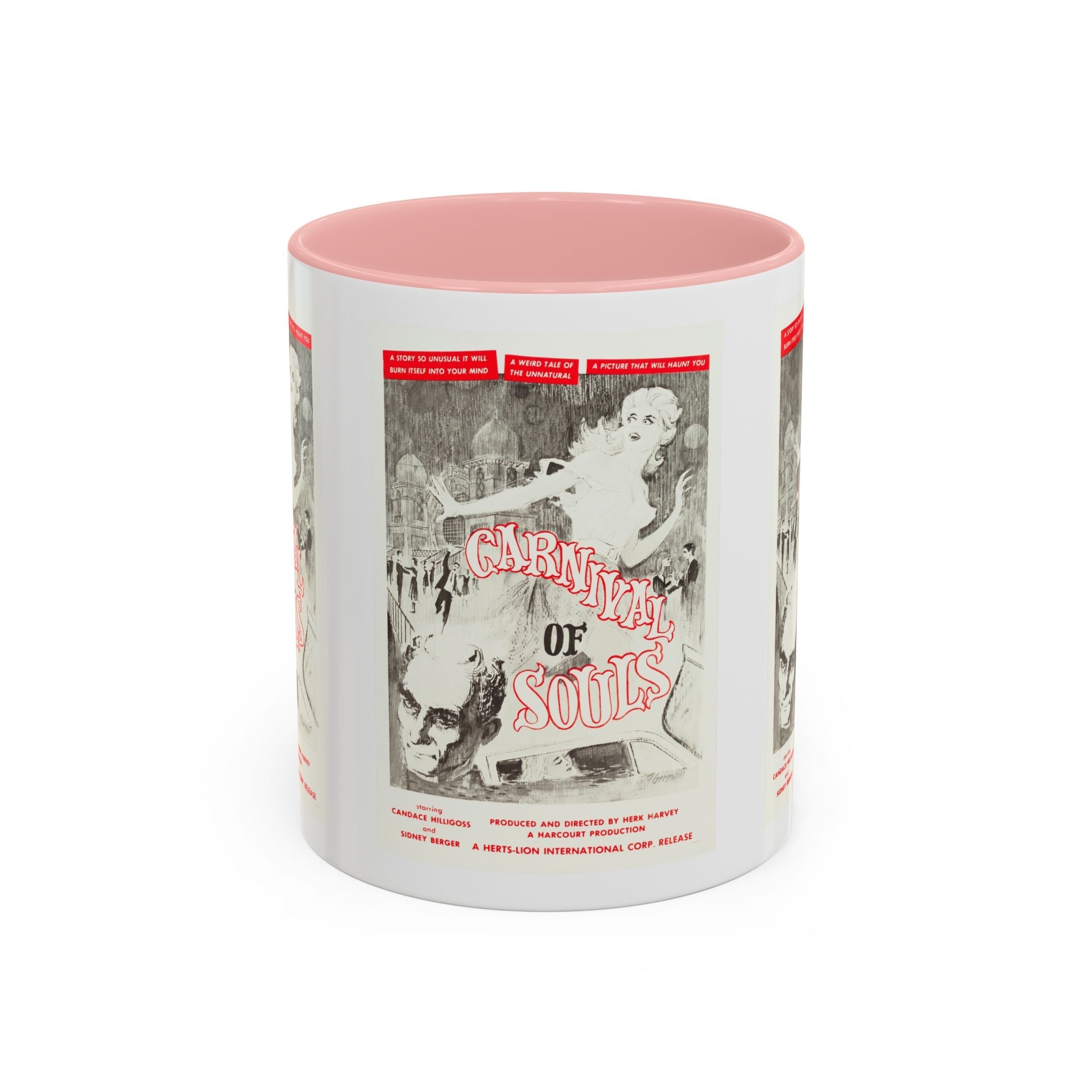 Cult Classic Movie Poster Art Accent Coffee Mug (11, 15oz) - Carnival Of Souls 1962 - POPvault
