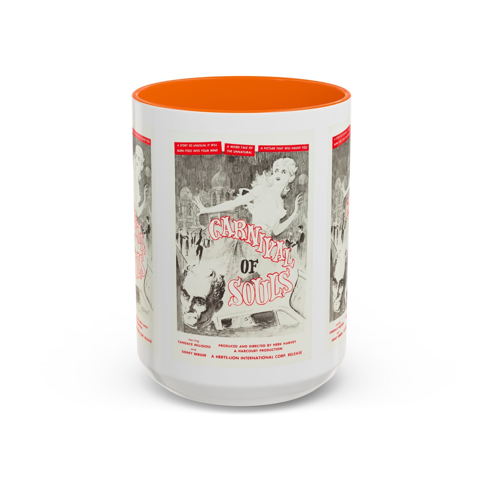 Cult Classic Movie Poster Art Accent Coffee Mug (11, 15oz) - Carnival Of Souls 1962 - POPvault