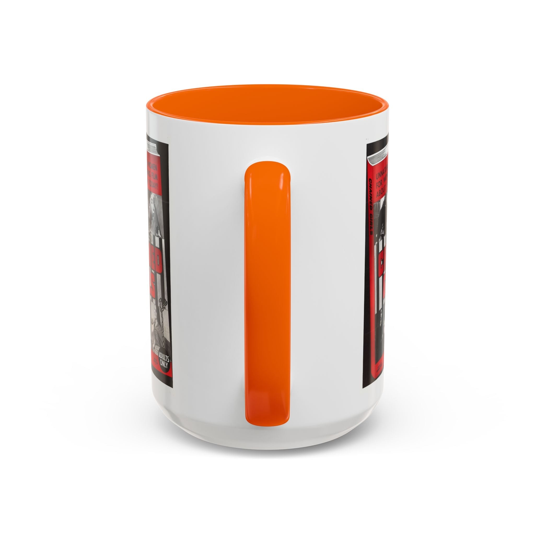 Cult Classic Movie Poster Art Accent Coffee Mug (11, 15oz) - Chained Girls 1965 - POPvault