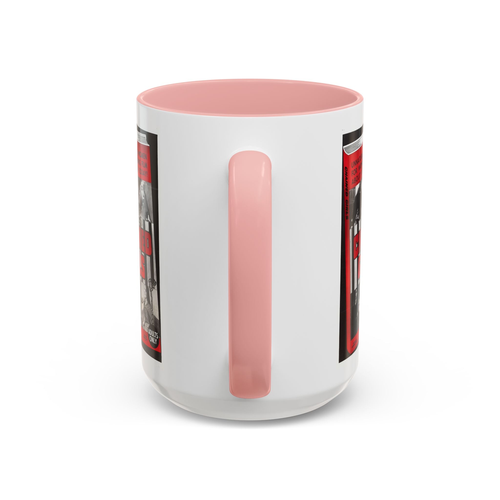 Cult Classic Movie Poster Art Accent Coffee Mug (11, 15oz) - Chained Girls 1965 - POPvault