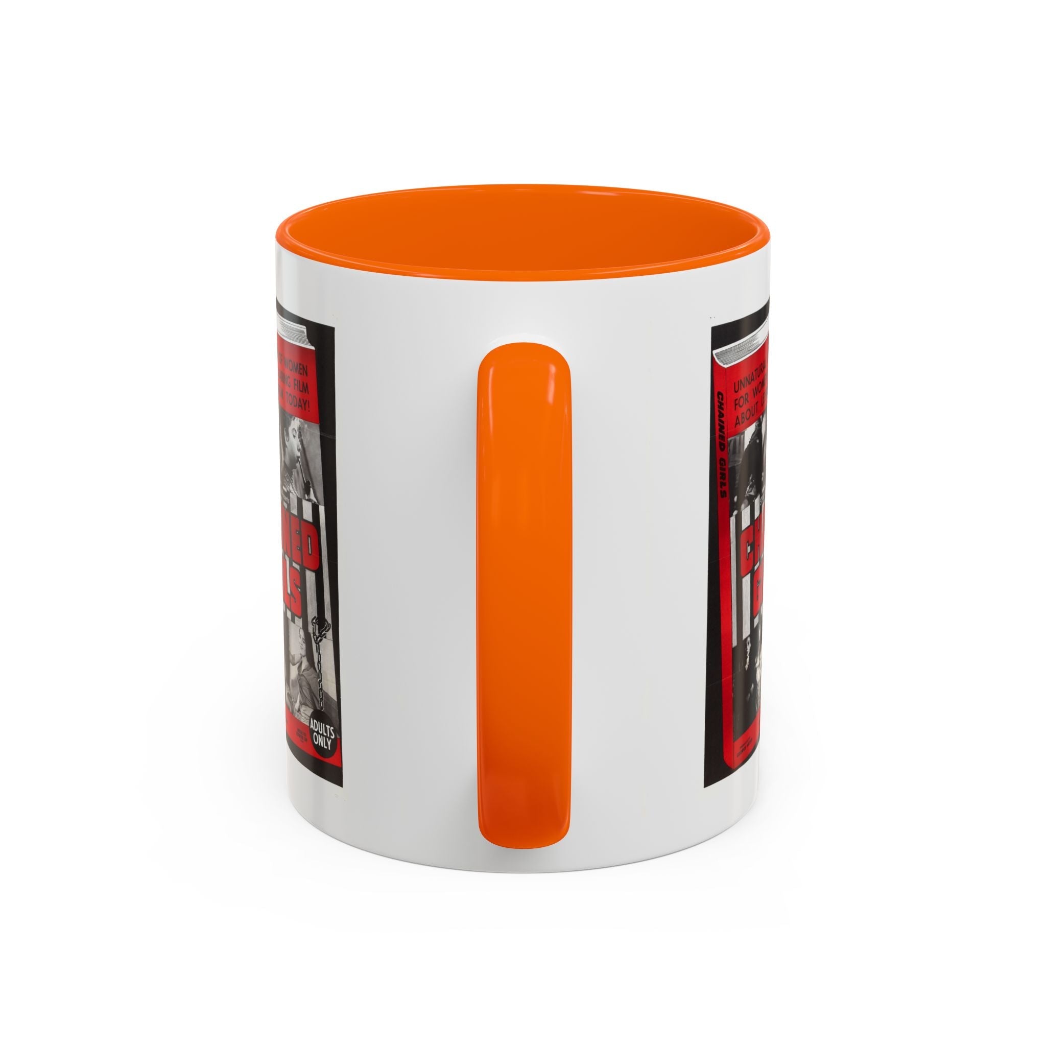 Cult Classic Movie Poster Art Accent Coffee Mug (11, 15oz) - Chained Girls 1965 - POPvault