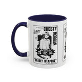 Cult Classic Movie Poster Art Accent Coffee Mug (11, 15oz) - Chesty Morgan Deadly Weapons 1974 - POPvault