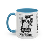 Cult Classic Movie Poster Art Accent Coffee Mug (11, 15oz) - Chesty Morgan Deadly Weapons 1974 - POPvault