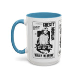 Cult Classic Movie Poster Art Accent Coffee Mug (11, 15oz) - Chesty Morgan Deadly Weapons 1974 - POPvault