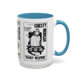 Cult Classic Movie Poster Art Accent Coffee Mug (11, 15oz) - Chesty Morgan Deadly Weapons 1974 - POPvault