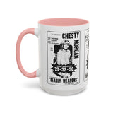 Cult Classic Movie Poster Art Accent Coffee Mug (11, 15oz) - Chesty Morgan Deadly Weapons 1974 - POPvault