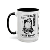 Cult Classic Movie Poster Art Accent Coffee Mug (11, 15oz) - Chesty Morgan Deadly Weapons 1974 - POPvault