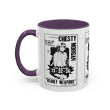 Cult Classic Movie Poster Art Accent Coffee Mug (11, 15oz) - Chesty Morgan Deadly Weapons 1974 - POPvault