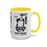Cult Classic Movie Poster Art Accent Coffee Mug (11, 15oz) - Chesty Morgan Deadly Weapons 1974 - POPvault