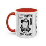 Cult Classic Movie Poster Art Accent Coffee Mug (11, 15oz) - Chesty Morgan Deadly Weapons 1974 - POPvault