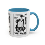 Cult Classic Movie Poster Art Accent Coffee Mug (11, 15oz) - Chesty Morgan Deadly Weapons 1974 - POPvault