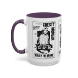 Cult Classic Movie Poster Art Accent Coffee Mug (11, 15oz) - Chesty Morgan Deadly Weapons 1974 - POPvault
