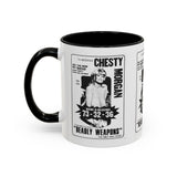 Cult Classic Movie Poster Art Accent Coffee Mug (11, 15oz) - Chesty Morgan Deadly Weapons 1974 - POPvault
