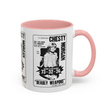Cult Classic Movie Poster Art Accent Coffee Mug (11, 15oz) - Chesty Morgan Deadly Weapons 1974 - POPvault