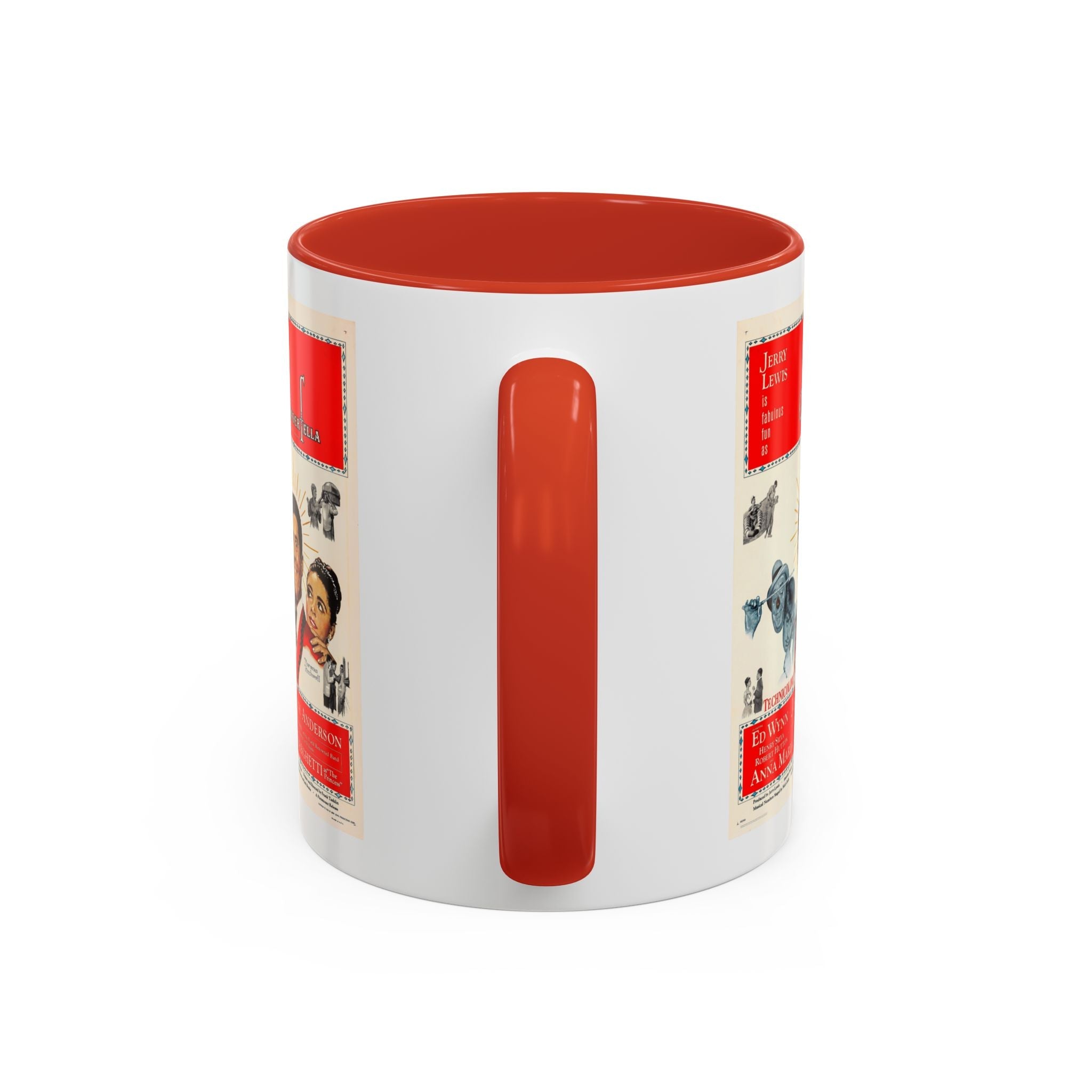 Cult Classic Movie Poster Art Accent Coffee Mug (11, 15oz) - Cinderfella | Jerry Lewis 1960 - POPvault