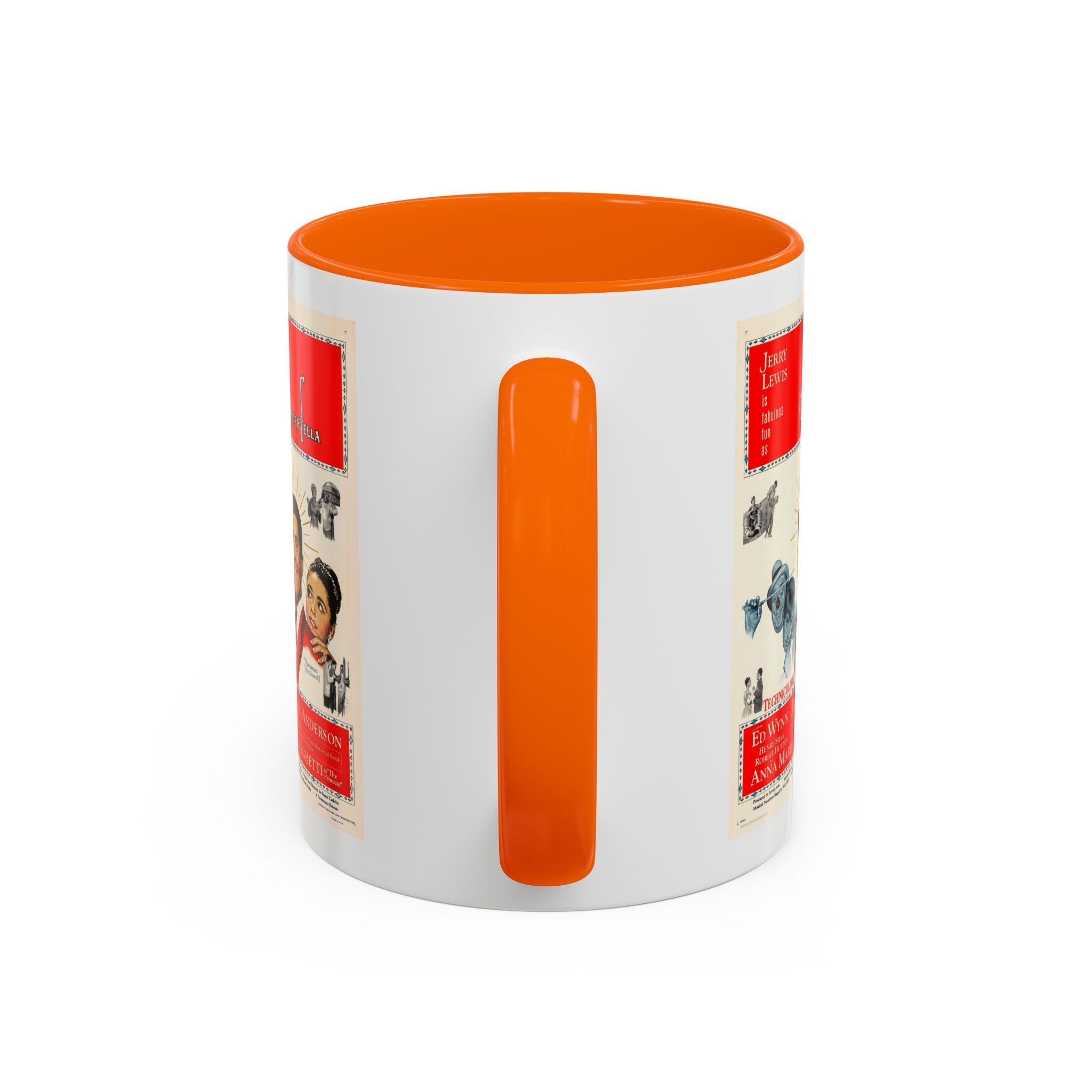 Cult Classic Movie Poster Art Accent Coffee Mug (11, 15oz) - Cinderfella | Jerry Lewis 1960 - POPvault