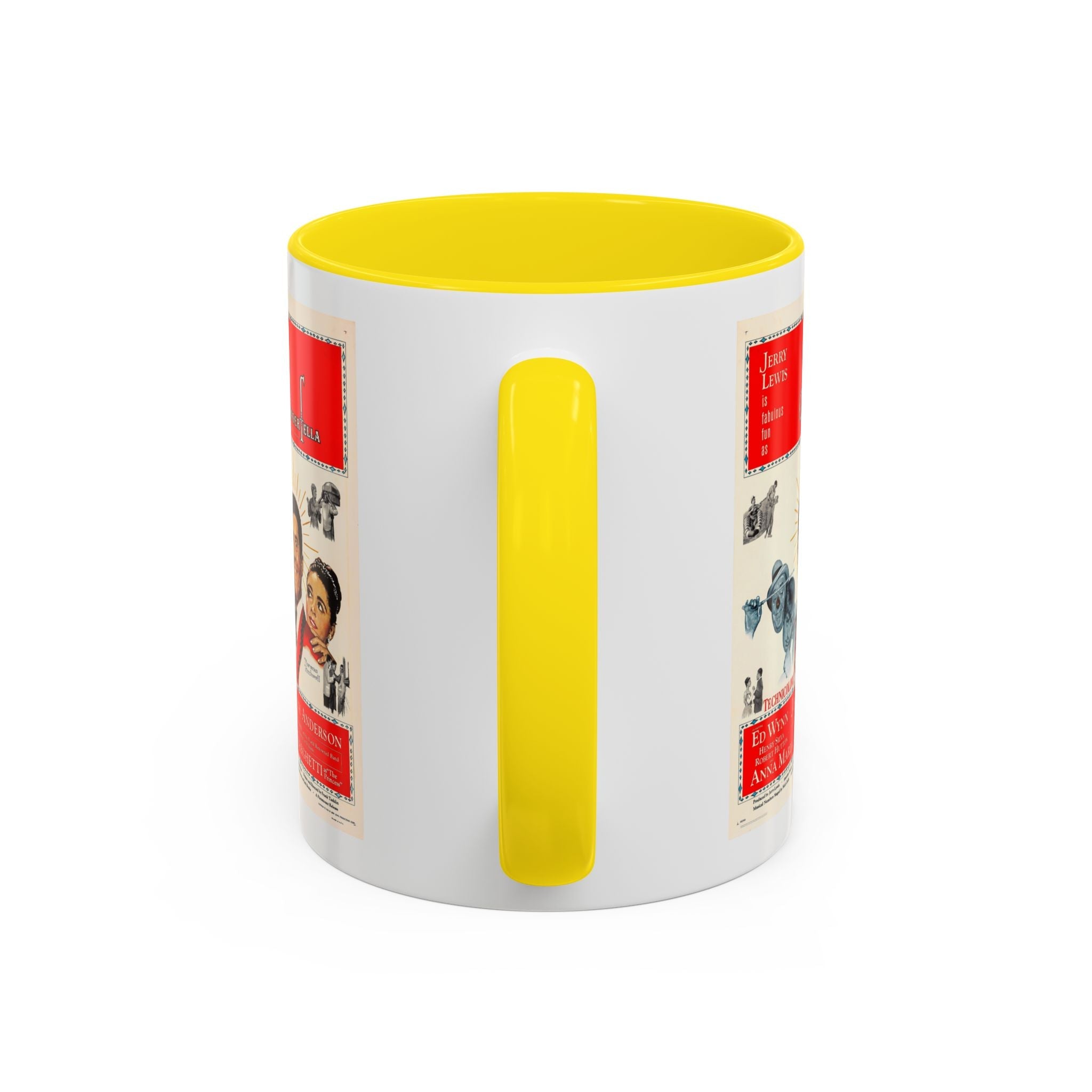 Cult Classic Movie Poster Art Accent Coffee Mug (11, 15oz) - Cinderfella | Jerry Lewis 1960 - POPvault