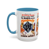 Cult Classic Movie Poster Art Accent Coffee Mug (11, 15oz) - Cocoanuts | Marx Brothers 1929 - POPvault