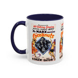 Cult Classic Movie Poster Art Accent Coffee Mug (11, 15oz) - Cocoanuts | Marx Brothers 1929 - POPvault