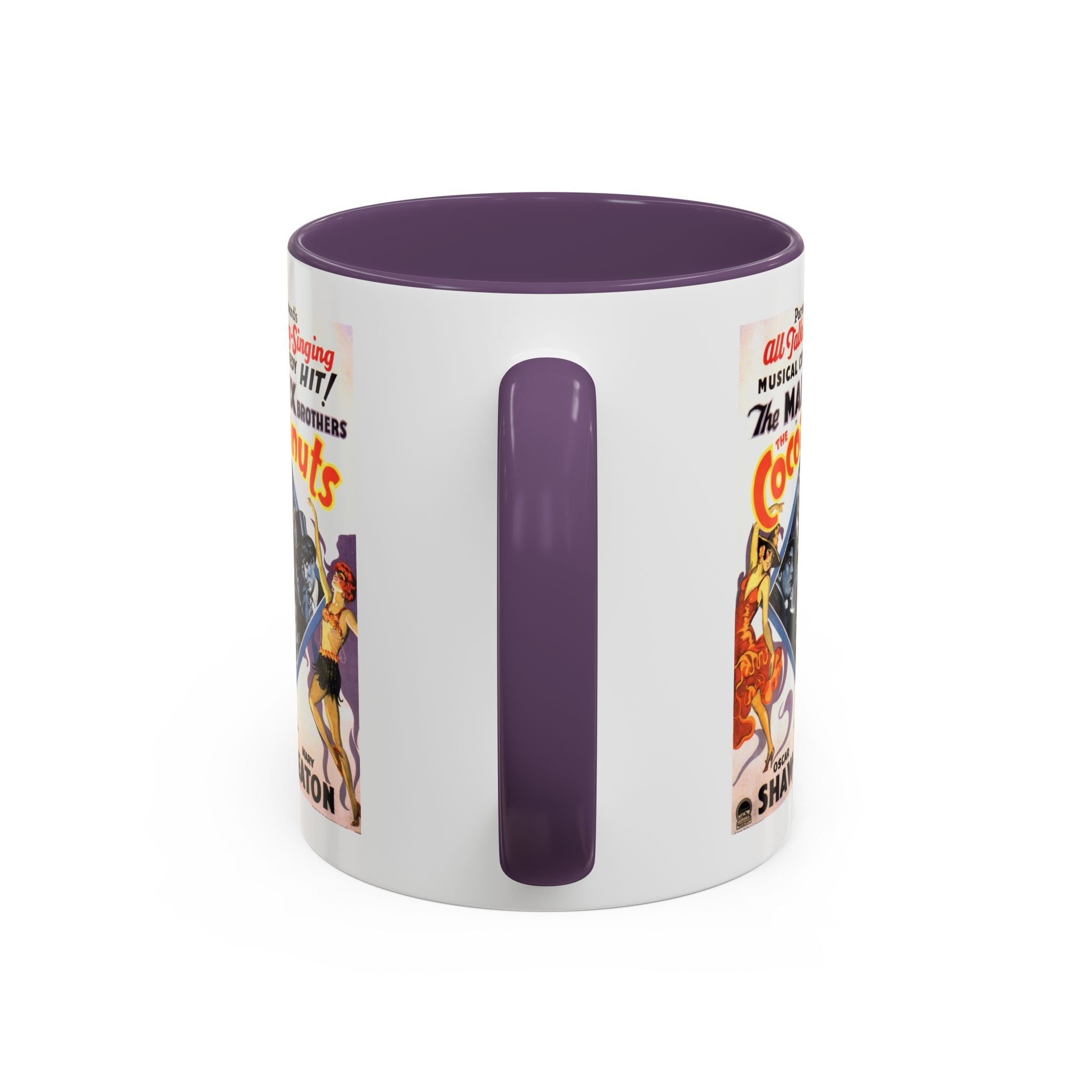 Cult Classic Movie Poster Art Accent Coffee Mug (11, 15oz) - Cocoanuts | Marx Brothers 1929 - POPvault