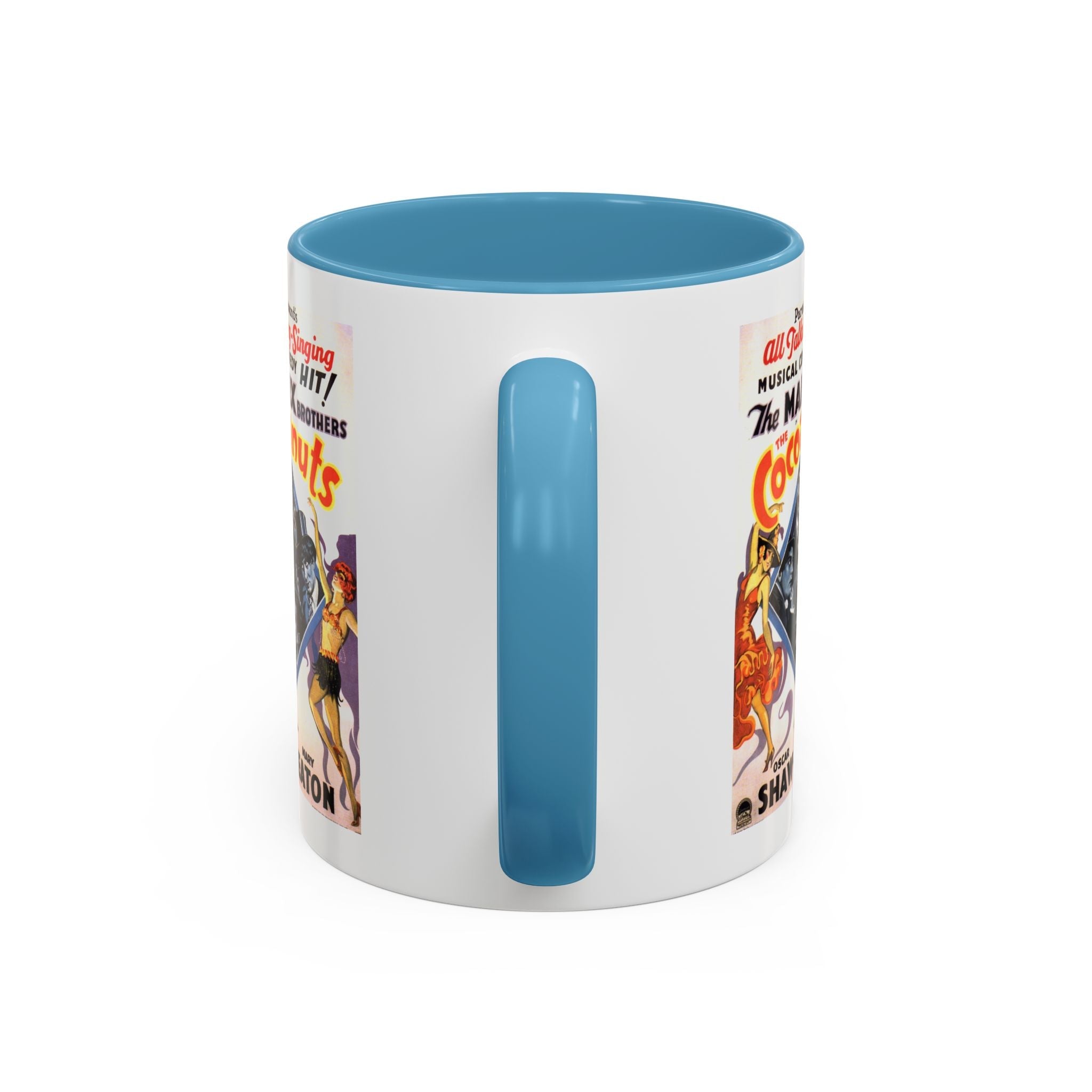 Cult Classic Movie Poster Art Accent Coffee Mug (11, 15oz) - Cocoanuts | Marx Brothers 1929 - POPvault