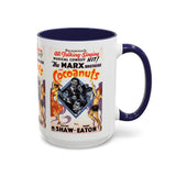 Cult Classic Movie Poster Art Accent Coffee Mug (11, 15oz) - Cocoanuts | Marx Brothers 1929 - POPvault