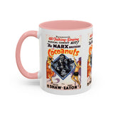 Cult Classic Movie Poster Art Accent Coffee Mug (11, 15oz) - Cocoanuts | Marx Brothers 1929 - POPvault