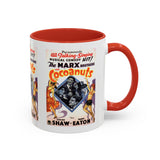 Cult Classic Movie Poster Art Accent Coffee Mug (11, 15oz) - Cocoanuts | Marx Brothers 1929 - POPvault