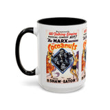 Cult Classic Movie Poster Art Accent Coffee Mug (11, 15oz) - Cocoanuts | Marx Brothers 1929 - POPvault