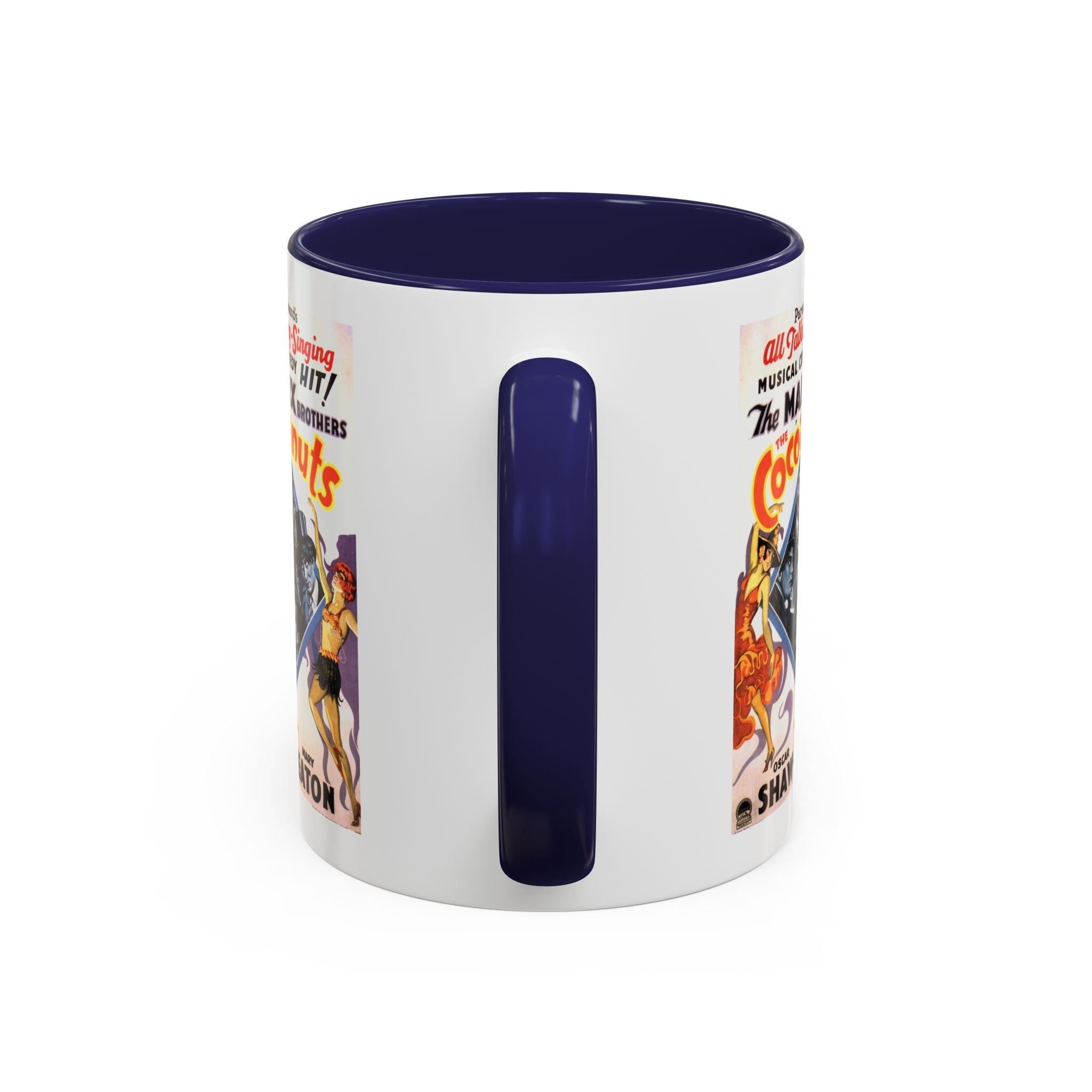 Cult Classic Movie Poster Art Accent Coffee Mug (11, 15oz) - Cocoanuts | Marx Brothers 1929 - POPvault