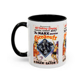 Cult Classic Movie Poster Art Accent Coffee Mug (11, 15oz) - Cocoanuts | Marx Brothers 1929 - POPvault