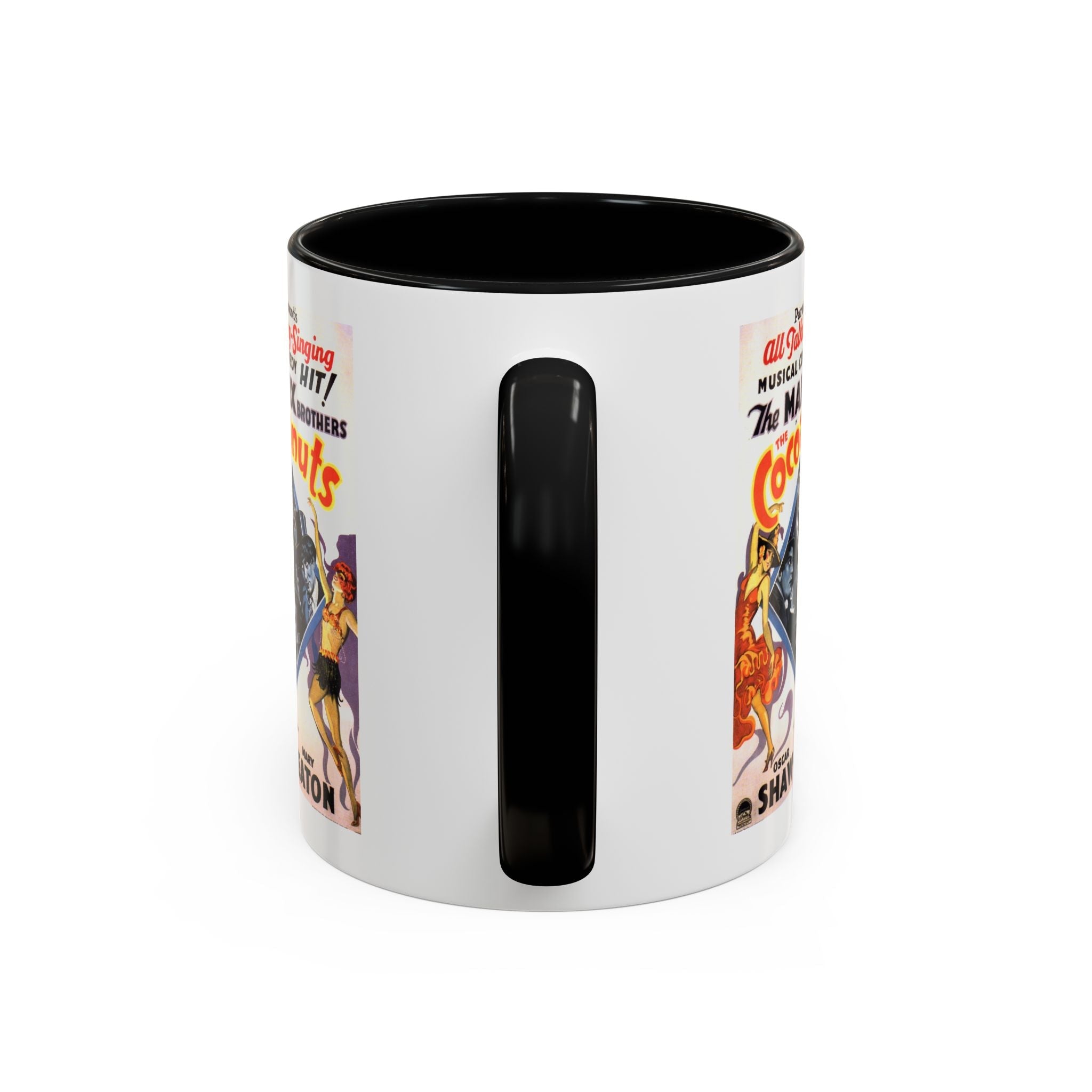 Cult Classic Movie Poster Art Accent Coffee Mug (11, 15oz) - Cocoanuts | Marx Brothers 1929 - POPvault