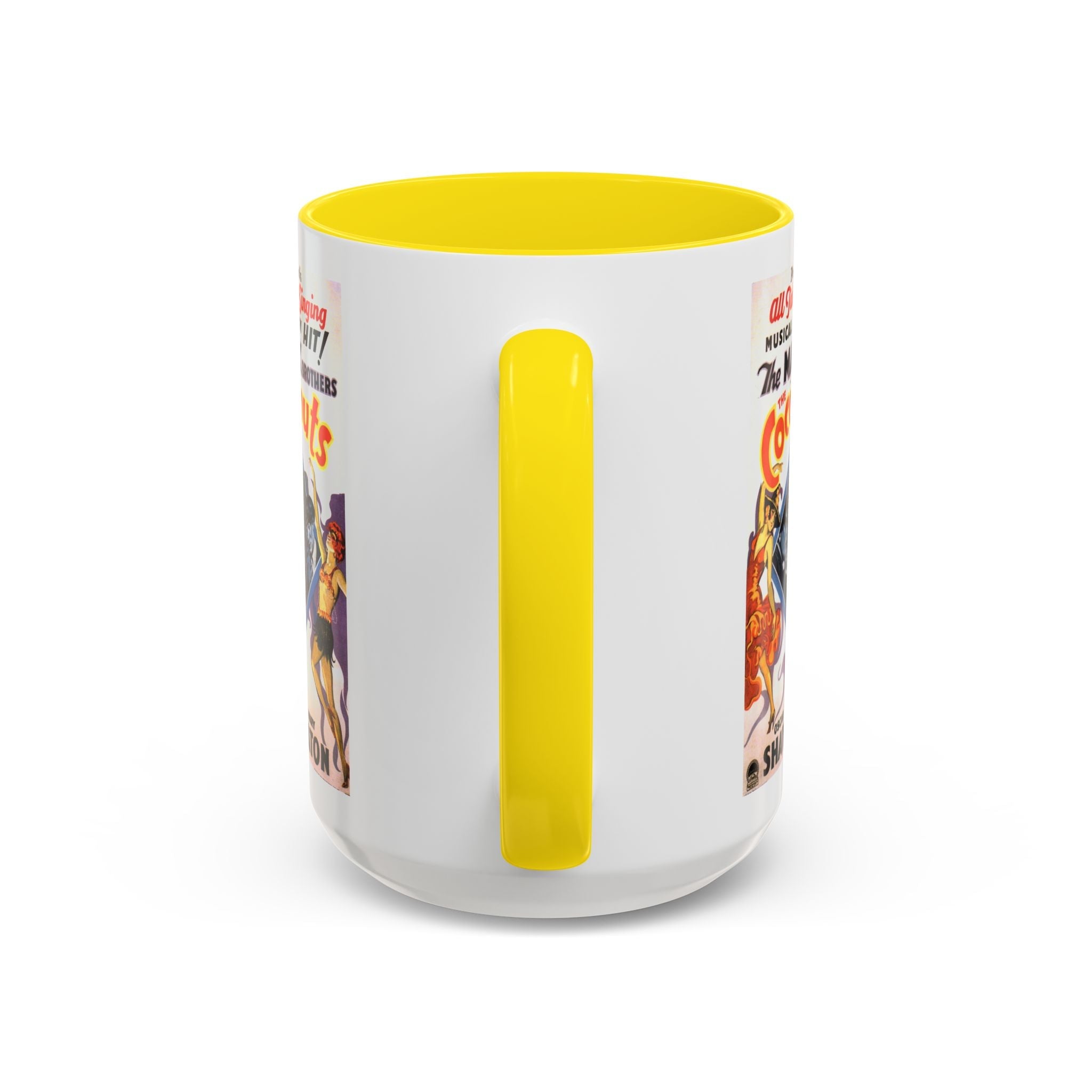 Cult Classic Movie Poster Art Accent Coffee Mug (11, 15oz) - Cocoanuts | Marx Brothers 1929 - POPvault