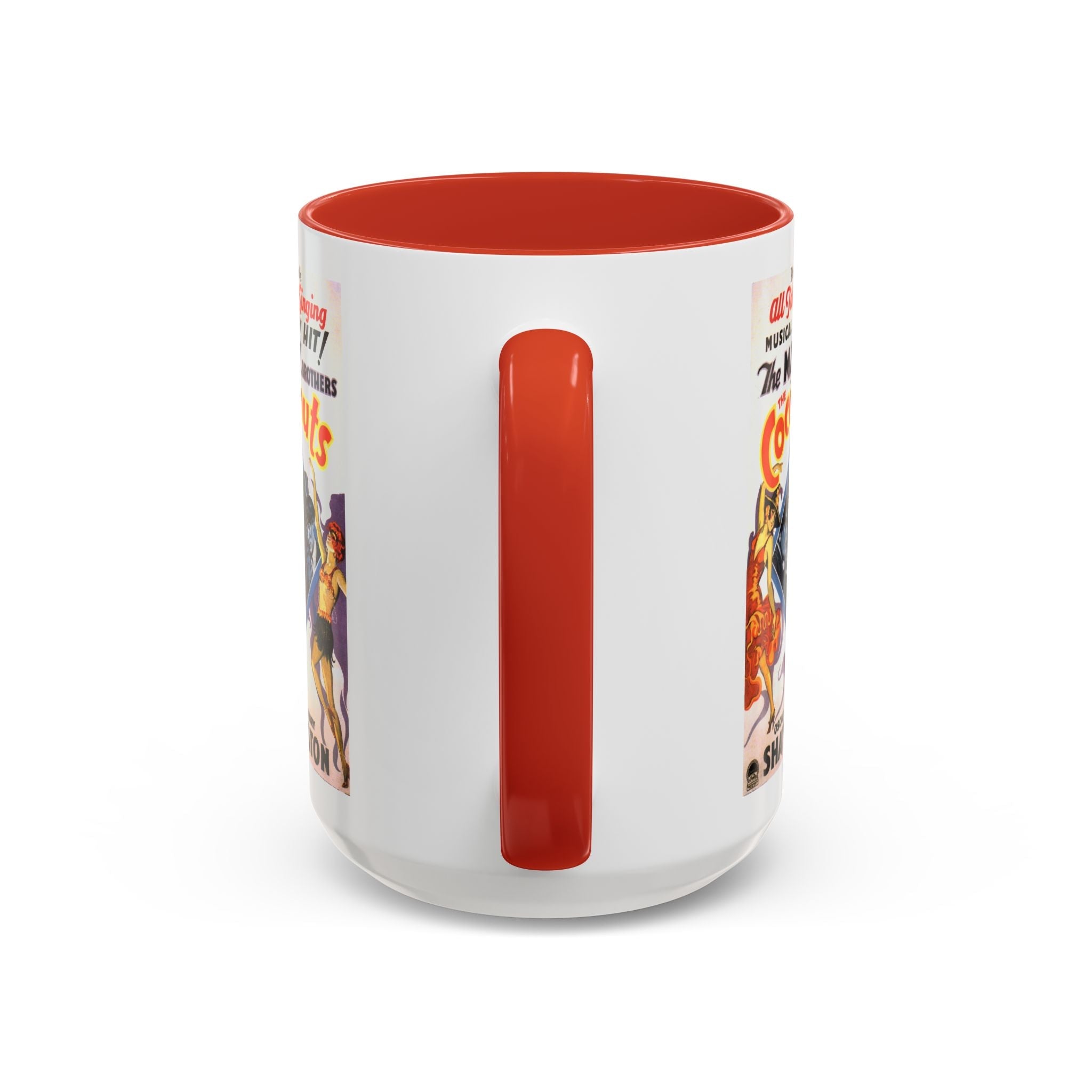 Cult Classic Movie Poster Art Accent Coffee Mug (11, 15oz) - Cocoanuts | Marx Brothers 1929 - POPvault