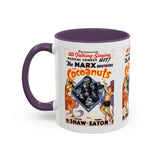 Cult Classic Movie Poster Art Accent Coffee Mug (11, 15oz) - Cocoanuts | Marx Brothers 1929 - POPvault