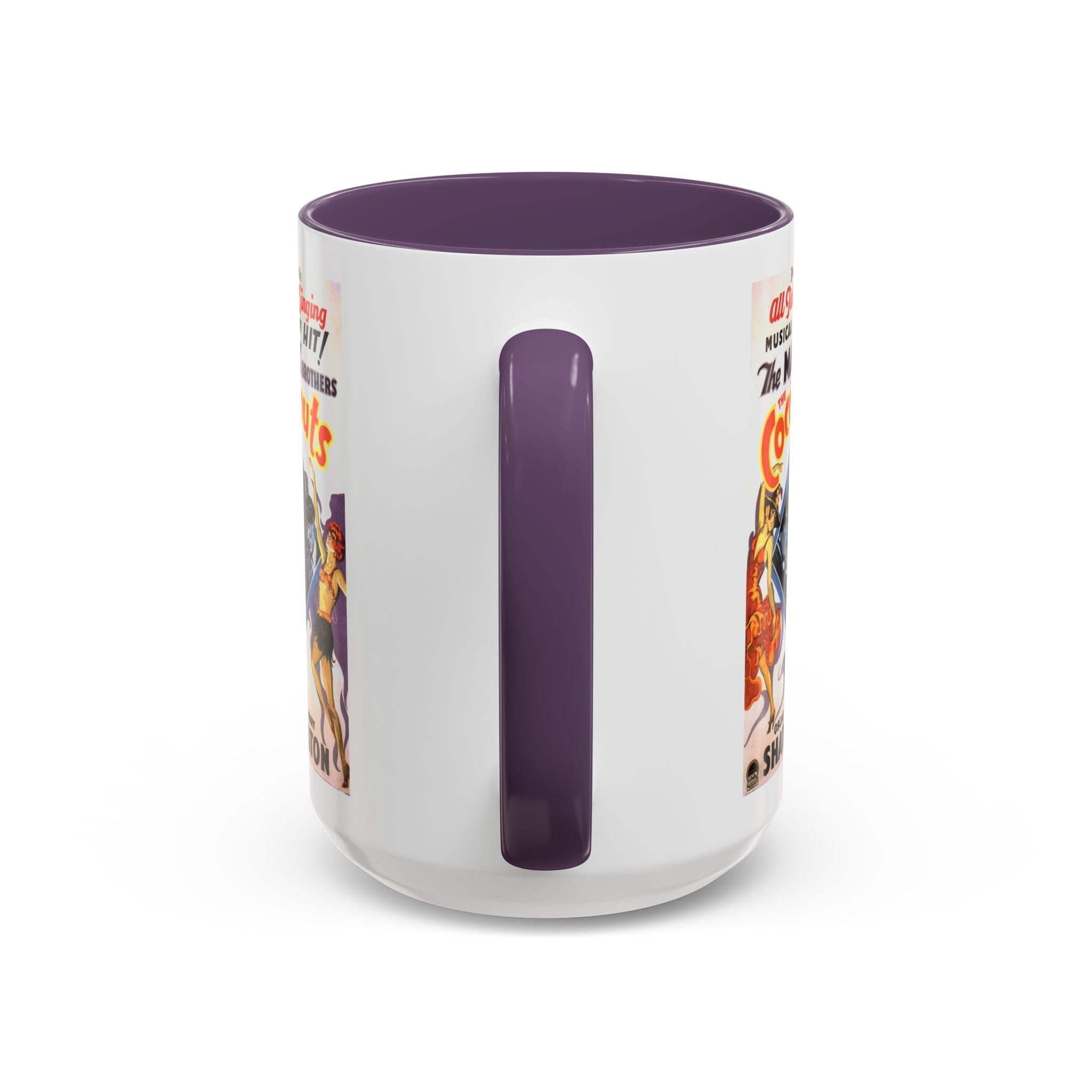 Cult Classic Movie Poster Art Accent Coffee Mug (11, 15oz) - Cocoanuts | Marx Brothers 1929 - POPvault