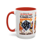 Cult Classic Movie Poster Art Accent Coffee Mug (11, 15oz) - Cocoanuts | Marx Brothers 1929 - POPvault