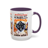 Cult Classic Movie Poster Art Accent Coffee Mug (11, 15oz) - Cocoanuts | Marx Brothers 1929 - POPvault