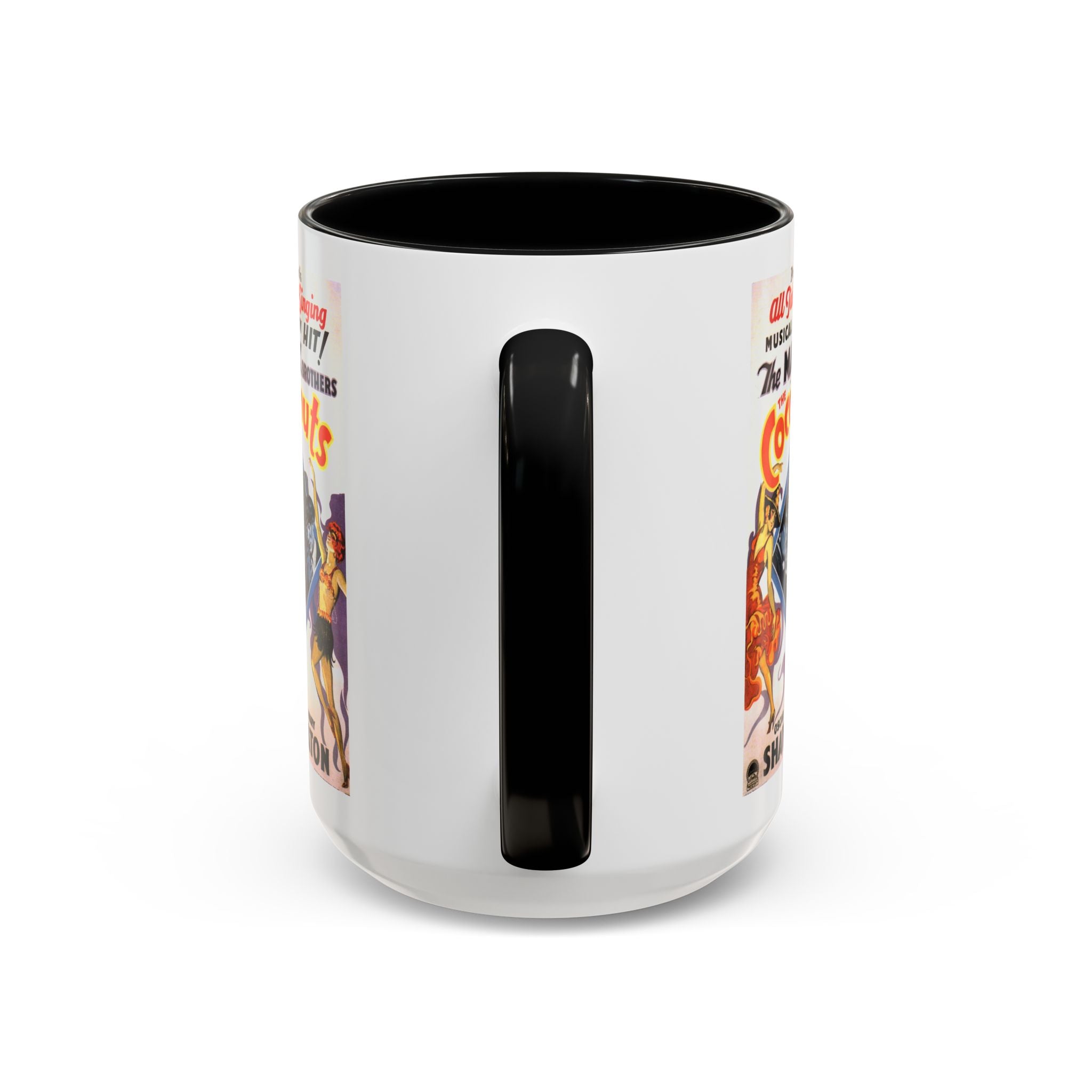Cult Classic Movie Poster Art Accent Coffee Mug (11, 15oz) - Cocoanuts | Marx Brothers 1929 - POPvault
