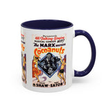 Cult Classic Movie Poster Art Accent Coffee Mug (11, 15oz) - Cocoanuts | Marx Brothers 1929 - POPvault