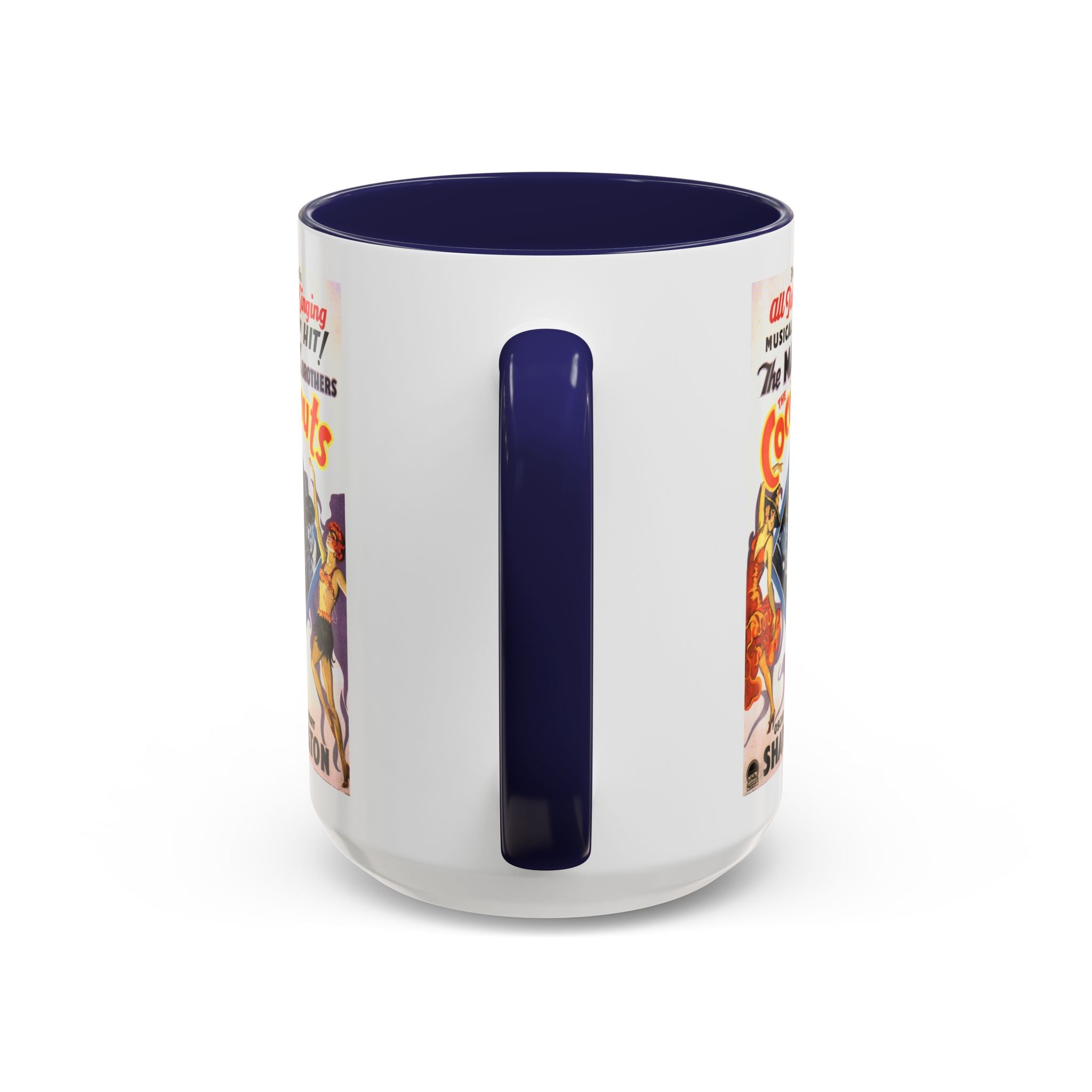 Cult Classic Movie Poster Art Accent Coffee Mug (11, 15oz) - Cocoanuts | Marx Brothers 1929 - POPvault