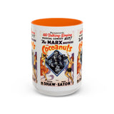 Cult Classic Movie Poster Art Accent Coffee Mug (11, 15oz) - Cocoanuts | Marx Brothers 1929 - POPvault