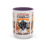 Cult Classic Movie Poster Art Accent Coffee Mug (11, 15oz) - Cocoanuts | Marx Brothers 1929 - POPvault
