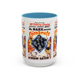 Cult Classic Movie Poster Art Accent Coffee Mug (11, 15oz) - Cocoanuts | Marx Brothers 1929 - POPvault